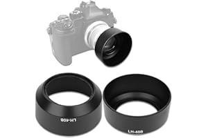 Bindpo LH-40B Camera Lens Replacement 37 mm for Digital M.Zuiko 45 mm f/1.8 (Black)