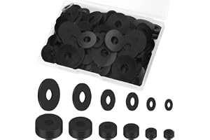 150 stycken gummibrickor, gummibrickor diameter 30/25/20/16/12/10,5 mm, plastbrickor, gummitätningar, slitstark, vattentät, gummitätning