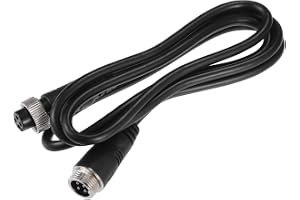 QUARKZMAN 4-stifts reservkamerakabel 1 m bilvideoförlängningskabel universell kabel