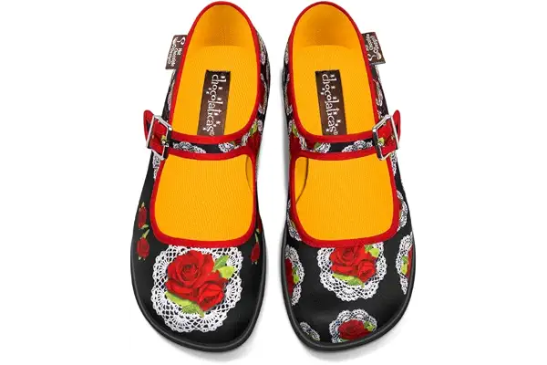 Hot Chocolate Design Chocolaticas Funky Bailarina Mary Jane para Mujeres