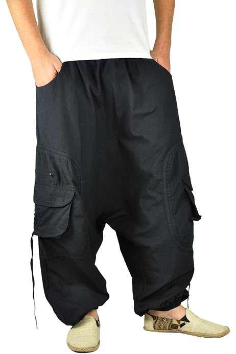 virblatt Pantalones Bombacho Mujer Yoga cagados como pantalón Chandal árabe  - Nirvana SM: Amazon.es: Ropa