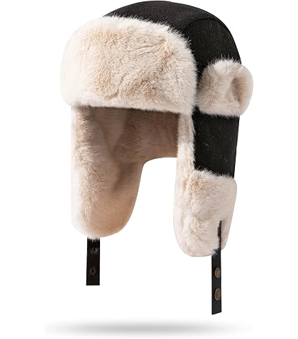 Bonnet Raton Laveur Hiver - Fausse Fourrure Chaud Parents-Enfants Queue Mignonne