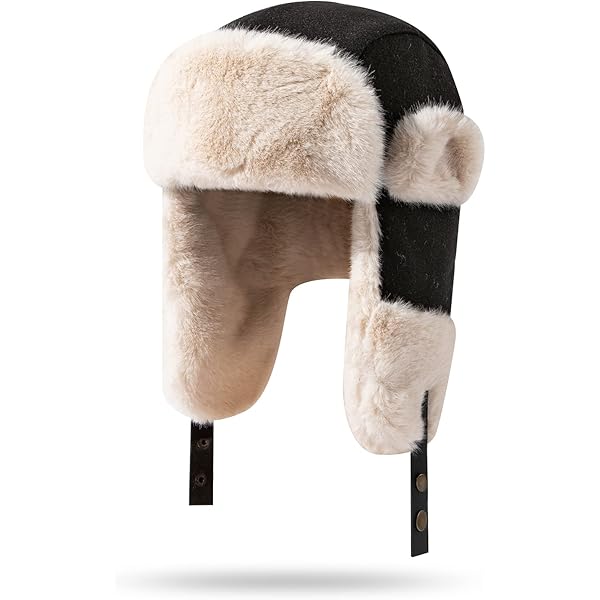 Chapka Chapeaux Hommes Femmes Hiver Chaud Oreillette Bomber