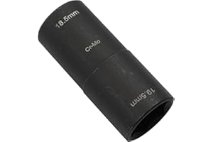 URPIZY 1/2 Dr Steckschlüssel-Set, 18,5 mm x 19,5 mm, beschädigte Stecknuss, tiefe Länge, Klappschlag-Set