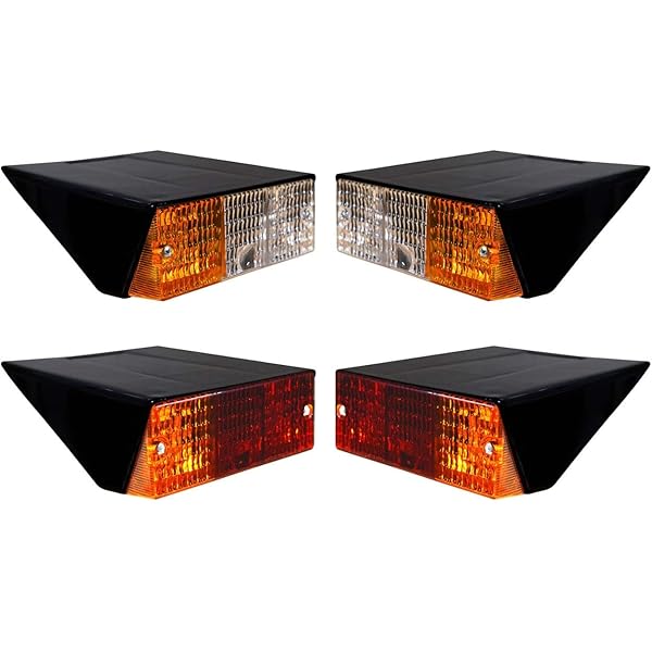 Bajato Front side indicator set with metal intermediate light and 