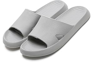 Anmerl Ciabatte Donna Uomo Estive, Pantofole da Casa Morbide e Comode, Ciabatte da Doccia Bagno Antiscivolo Asciugatura Rapida Sandali da Mare Spiaggia Piscina