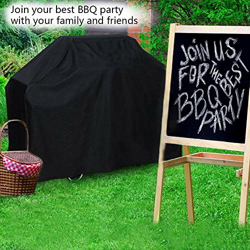 Grill Abdeckhaube, CrazyFire Wasserdichte Grillabdeckung BBQ mit Barbecue Pinsel Patio Outdoor Barbecue Schutzhülle Abdeckhaube Haube 170*61*117cm – Zusätzliche Barbecue Pinsel - 6