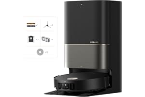 DREAME X50 Ultra Complete Robot Aspirapolvere, Sistema di Aggiramento Ostacoli AI e Navigazione a 360°, Aspirazione Fino a 20.000 Pa, Pulizia Profonda da Bordo a Bordo, Spazzola Districante