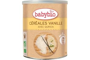 Babybio Céréales vanille au quinoa 220G Bio - La boîte de 220g