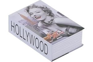 ZLXHDL Cassaforte Per Libri con Serratura a Chiave, Cassaforte Nascosta Portatile SafeSecret Book Hidden Safe Dictionary Diversion Book Safe Per Nascondere Piccoli Oggetti di Valore E Contanti