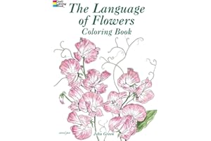 The Language of Flowers Coloring Book (Dover Nature Coloring Book)