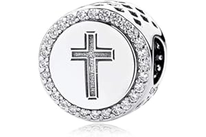 JCALEYDO Charm, Plata de Ley 925, Compatible con Pulsera Pandora