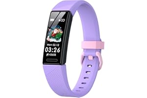 DIGEEHOT Fitness Tracker Orologio Smartwatch Bambino Bambina, Activity Tracker IP68 Impermeabile, Contapassi, Cardiofrequenzimetro e Monitor Del Sonno, Cronometro, Regalo per Adolescenti