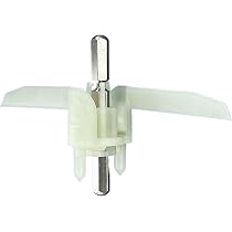 DL-pro Lot De 2 Entraîneurs Couteaux Compatible Bosch MUZ5VL1 MUZ5DS MUM5 – Pièces Rechange Robot Ménager