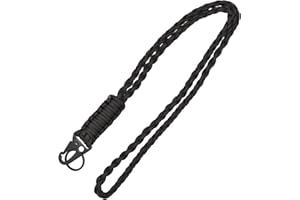 PAITOK Heavy Duty Paracord Lanyard for for Men Women,Keychain Lanyard Braided Colorful Neck Lanyard for Keys ID Card Badge Holder Phone Camera Outdoor Activities