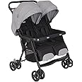 Graco DuoRider Lightweight Double Pushchair, Suitable from birth to approx. 3 years, Steeple Gray fashion