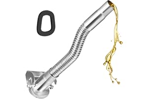 PEESHON Boquilla de Metal Para Bidón de Gasolina,Boquilla Flexible de Vertido,Boquilla para Bidones de Metal para 5L 10L 15L de Lata de Combustible.