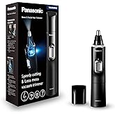 Panasonic Er-Gn300K503 kuru ve ıslak burun i&ccedil;in kaş kesme makinesi, siyah, 3,8 x 3,4 x 16,4 cm, erkekler i&ccedil;in