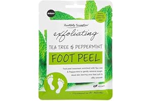 BEAUTIFULLY SCRUMPTIOUS Exfoliating Foot Peel Tea Tree & Peppermint Vegan friendly