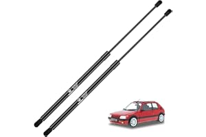WateryWave 2X Amortiguador Maletero para 1982-2002 Peugeot 205 306 Resorte de Gas para Maletero Amortiguadores Muelle Maletero Reemplazar #873155, 96141558, 9614155881, 96297367, 9629736780