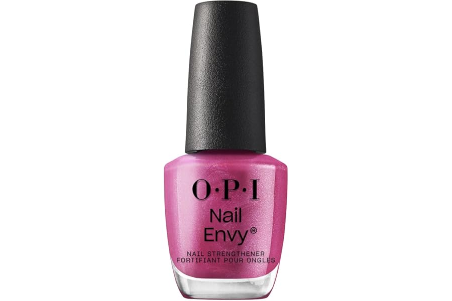 OPI Nail Envy Nail Strengthener, Clear & Opaque Crème Nail Polish Treatment with Vegan Formula to Strengthen Weak & Thin Nails (15ml)