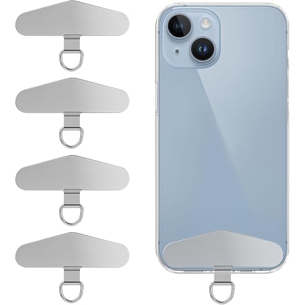 Telefoon Lanyard Bevestiging Caslord 2 Stuks Universele Telefoonkoord- Patchpads, Transformeert Je Universele Telefoonketting Adapter