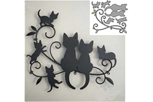 YUNTRIP Matrices de découpe en métal pour la fabrication de cartes, les loisirs créatifs, les albums photos, les cartes en papier, les loisirs créatifs