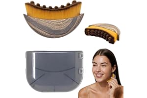 BDGYCK Lymphatische Gesichtsbürste, Lymphatic Contour Face Brush, Trockene Gesichtsbürste für Gesicht, Kinn und Jawline Sculpting