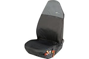 ‎WALSER Walser Werkstatt Schonbezug Outdoor Sports, Auto-Sitzschoner, Werkstattschoner-Auto, PKW-Schutzunterlage, Werkstattschoner schwarz/grau