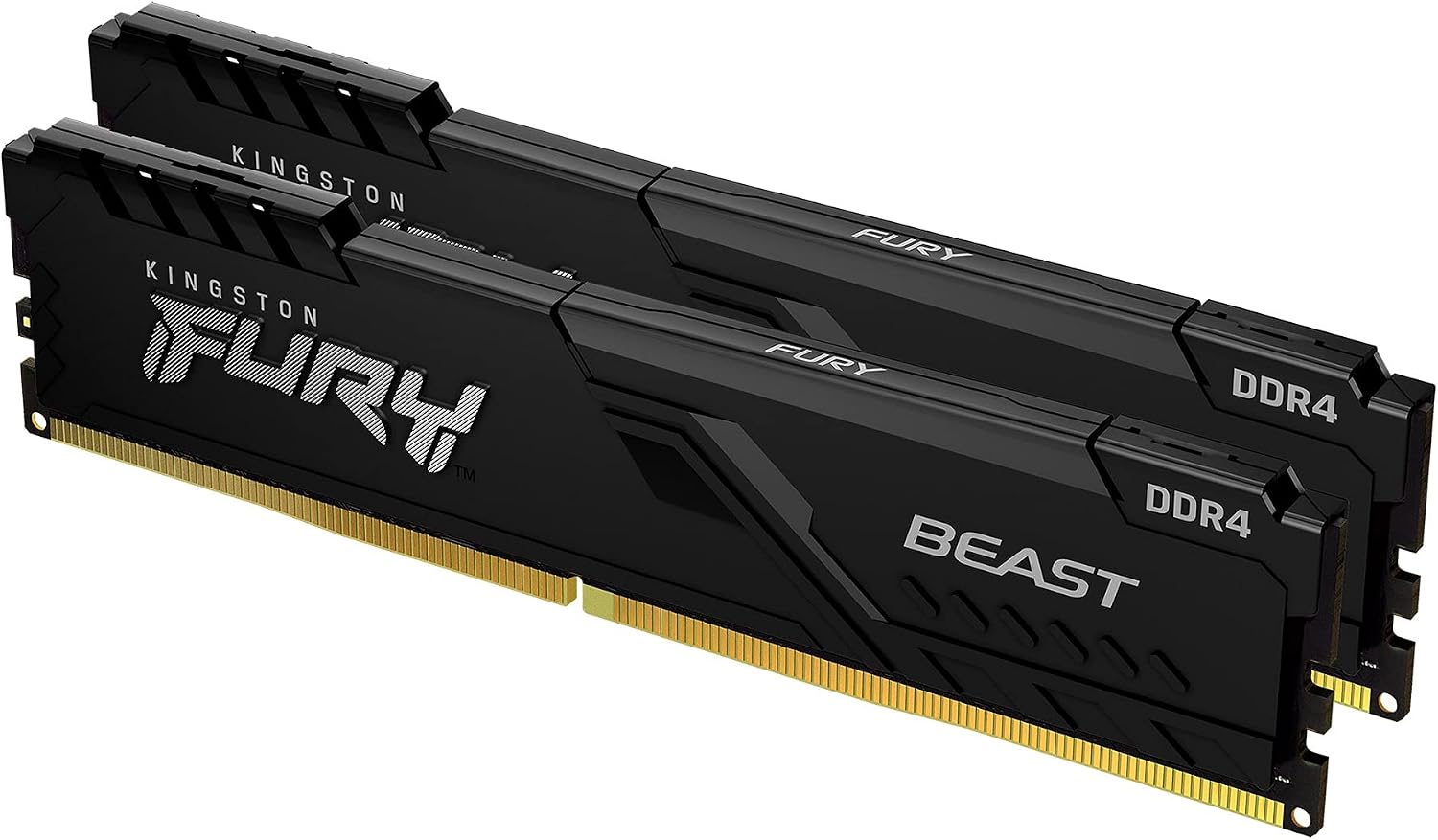 Kingston FURY Beast 16GB (2x8GB) 3200MHz DDR4 CL16 Memoria para Ordenadores de sobremesa Kit de 2 KF432C16BBK2/16