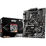 MSI ProSeries AMD Ryzen 2ND und 3rd Gen AM4 M.2 USB 3 DDR4 D-Sub DVI HDMI Crossfire ATX Motherboard (B450-A Pro Max) (B450APR