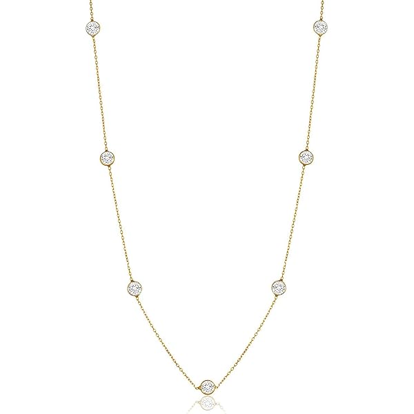 Gem Stone King 925 Sterling Silver Moissanite Pendant - 1.00 CTTW, Persian Blue, 18" Chain
