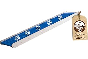 WoodsCraft - Indoor Rutsche für Kletterdreieck & Sprossenwand Kinderzimmer | Kinderrutsche-Rollenrutsche: viele Sinneserfahrungen | Kinder & Baby Rutsche