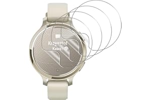 Aerku 4 Stück Schutzfolie Kompatibel mit Garmin Lily 2 Active für Panzerglas, Soft HD Ultra-klar TPU Schutz Glas Displayschutzfolie, [Flexible Folie] Kratzfest Schutzglas Panzerfolie