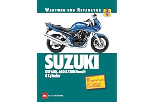 Suzuki GSF 600, 650 & 1200 Bandit - 4 Zylinder: Das Schrauberbuch mit farbigen Schaltplänen