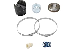 NIYATA 1 Kit Steering Rack, Steering Rack Repair Kit, Steering Rack Thrust Plate Tool Repair Kit 32106891974 6 pcs Compatible With BMW