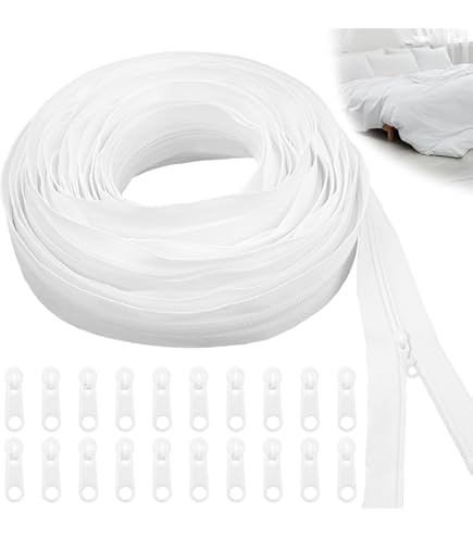 HavaCue 10M Fermeture Eclair Au Metre, Literie Fermeture