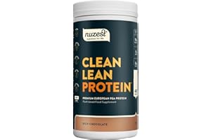 Vegan Protein Powders by Nuzest - Clean Lean Protein - Rich Chocolate - Plant Based Pea Protein Shake - Low Calorie & Low Carb - Gluten Free - Dairy Free - 1kg (40 Servings)