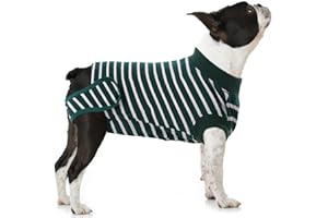Hjyokuso Traje de recuperación para Perros y Gatos después de la cirugía, Camisa de recuperación para heridas Abdominales Masculinas y Femeninas, Vendas de Cuello en E, Alternativo