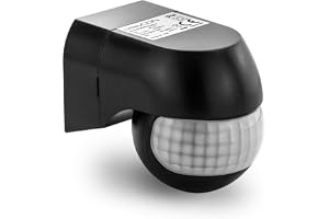 deleyCON Infraröd Rörelsesensor IP44 180° 12m, 1 Styck