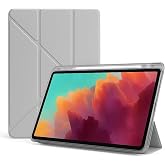 Galaxy Tab A11 8.7 İn&ccedil; İle Uyumlu Kalemlikli, Uyku Modlu, Mıknatıslı, &Uuml;&ccedil;gen Standlı, Darbeye Dayanıklı Kaplama Akıllı Kılıf (