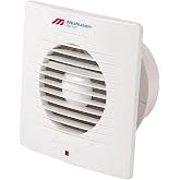Mutlusan Me Fan 5" (120 mm) Banyo Tuvalet Mutfak Beyaz standart exractor