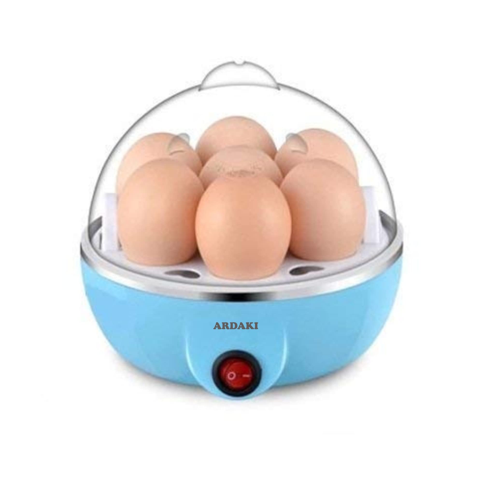 Effortless Cooking with ARDAKI Egg Boiler Electric Automatic Off 7 Egg Poacher