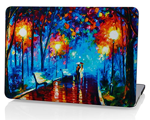 StarStruck MacBook Air 13 zoll Hülle | Schutzhülle Case Cover für Apple MacBook | Ölgemälde Kollektion (MacBook Air 13”, Regnerische Nacht)