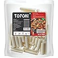 Korean Tteokbokki | Topokki Rice Cakes 250g | Sweet & Spicy Sauce | 5-Min Quick Meal | Vegan | Halal | No Preservatives | Soft & Chewy | Korean Street Food | K-Food Snack | Gochujang Flavor | Instant Korean Meal | Ready to Cook | Rice Cake Dish | Asian Cuisine | Korean Pantry Essential