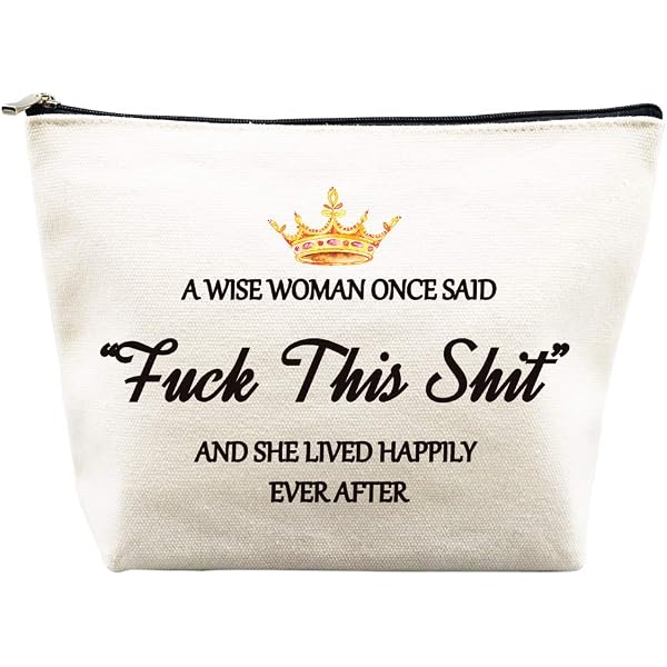 Lustige Make-up-Tasche – 'Bitch Please I'm So Fucking Fabulous', 23,5x17 Cm, Polyester