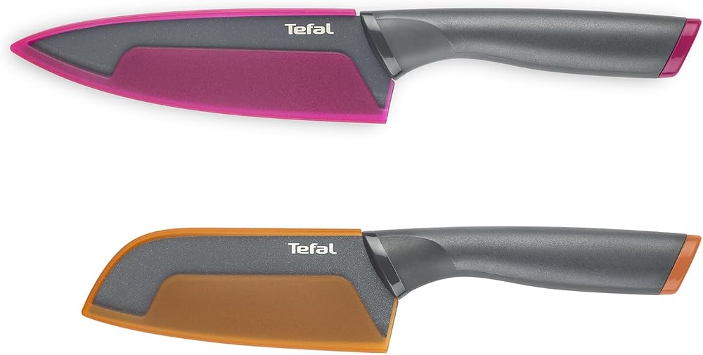 TEFAL Fresh Kitchen 2'li set 15cm şef bıçağı + 12cm santoku bıçağı