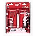 Milwaukee 4932471112 Shockwave Multi-Material Drill Bit 1/4 Inch Hex Cassette 8-Piece
