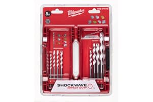 Milwaukee - Estuche de plástico de Multimaterial 7 piezas