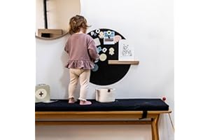 FERFLEX - lavagna magnetica rotonda - magnetico adesivo - per bambini - per camera - giocattolo